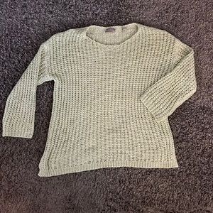Womens Evolutuon by Cyrus sage green sweater size medium
